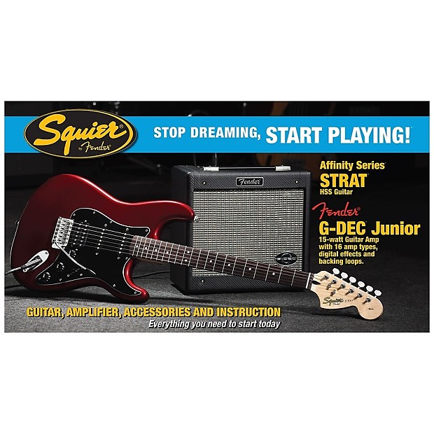 Squier affinity top starter pack