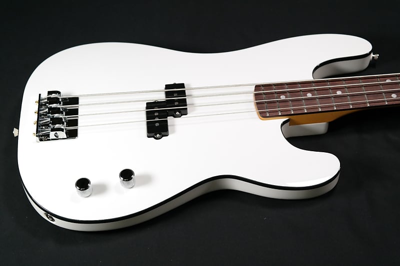 Fender Aerodyne Special Precision Bass - Rosewood Fingerboard - Bright White image 1