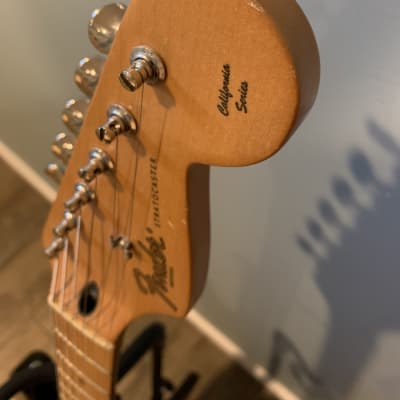 Fender California Fat Stratocaster with Maple Fretboard 1997 - 1998 Sunburst image 11