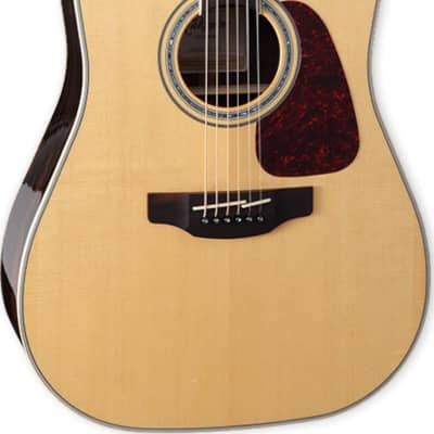 Takamine GD90CEZC Dreadnought Acoustic-Electric Guitar, Natural w/ Gig Bag image 2