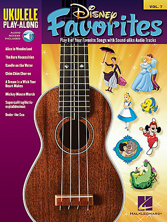 Hal Leonard Ukulele Play Along Vol. 7 - Disney Favorites Book image 1