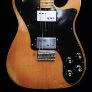Fender Telecaster Deluxe '72 Re-issue Dax&Co. Relic! Vintage Natural Butterscotch W/ Hard Case! image 5