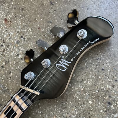 Mayones Jabba Classic 4 Flame Top 2022 - Trans Graphite Burst image 11