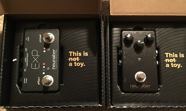 Neunaber Expanse Series Slate & EXP Controller 2015 black