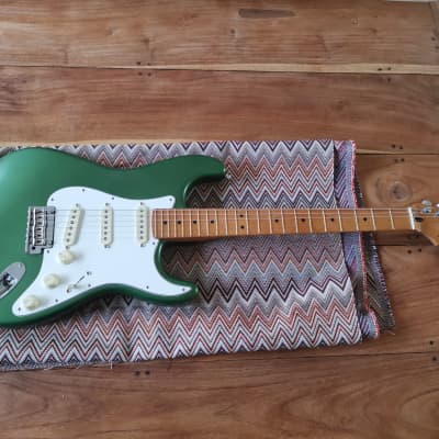 Fender Stratocaster Metallic satin green image 2