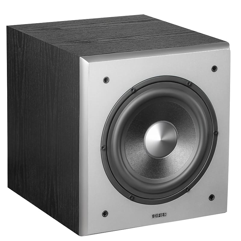 Edifier T5 Powered Subwoofer - 70w RMS Active Woofer with 8 inch Driver and Low Pass Filter  			
