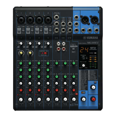 Yamaha MG10XU 10-Channel Pro Audio Mixing Console image 1