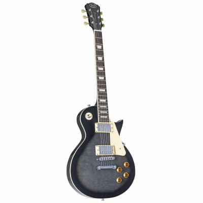 J & D LS500 BKS Black Sunburst - Single Cut Electric Guitar for sale