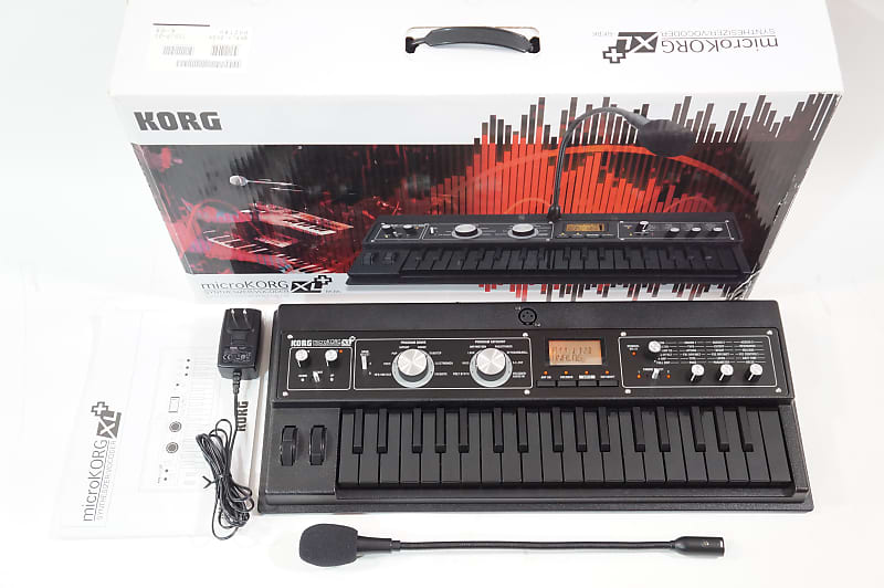 鍵盤楽器 KORG microKORG XL plus BKBK microKORG XL+ - SYNTHESIZER/VOCODER | KORG (Japan)