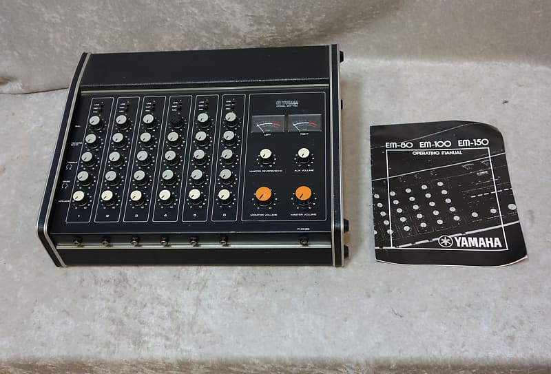 Vintage Yamaha EM100 mixer mixing board Reverb