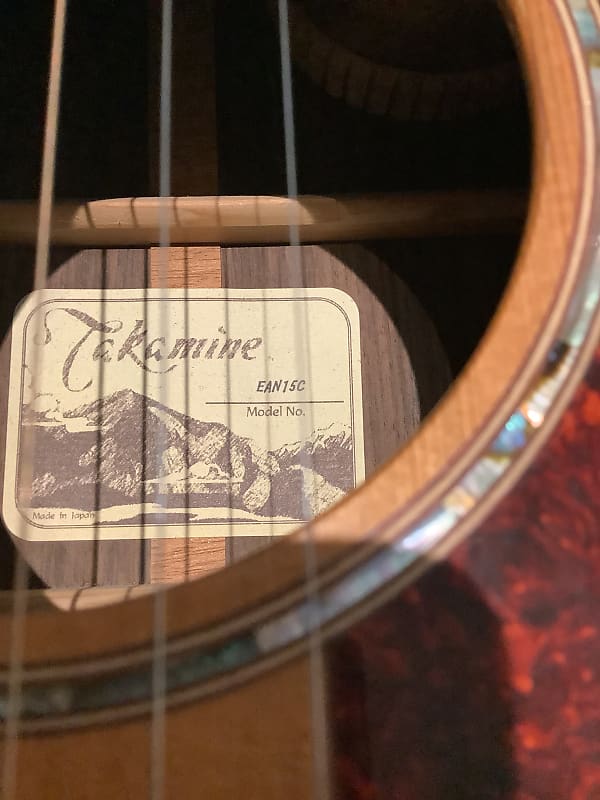 Takamine EAN15C 2001 Natural | Reverb