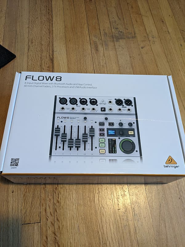 Behringer FLOW 8 - 8-Input Digital Mixer with Bluetooth Audio | Reverb