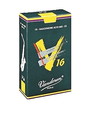 10-Pack of Vandoren 4 Alto Saxophone V16 Reeds image 1
