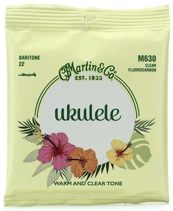 Martin M630 Fluorocarbon Baritone Ukulele Strings