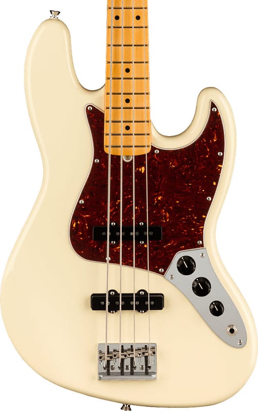 Fender American Professional II Jazz Bass -  Olympic White image 1