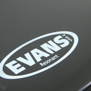 Evans Resonant Black Bass Drumhead - 22 inch image 3