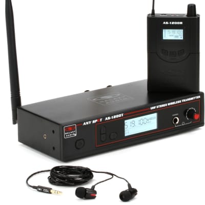 Galaxy Audio AS-1200N Wireless In-ear Personal Monitor System - N Band for Live Sound and Front of House image 1