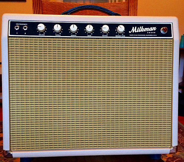 Milkman Pedal Steel Mini 40W 1x12 Combo Vanilla w Jupiter Ceramic Speaker Reverb
