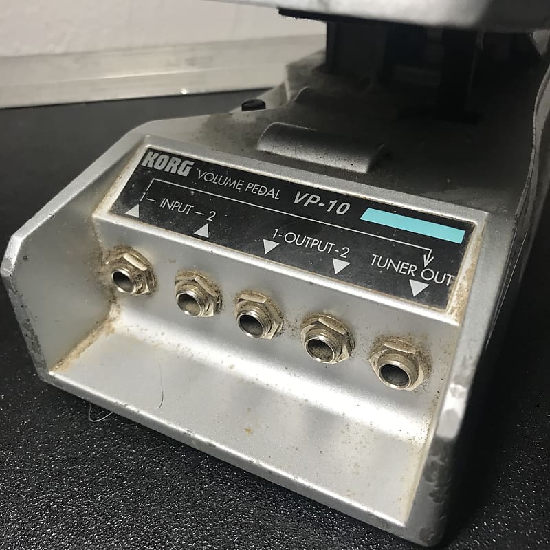 VINTAGE Korg VP-10 Volume Pedal (STEREO + Tuner Mute