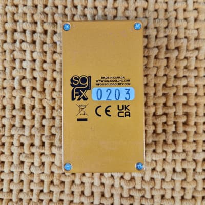 SolidGoldFX 76 MKII Octave Fuzz 2022 - Present - Orange / Red Graphic image 4