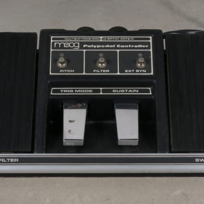 Moog Polymoog Keyboard model 280a + Polypedal Controller + stand + case + manual (serviced) Bild 10