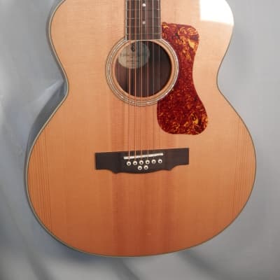 Guild BT-258E Deluxe 8-String Acoustic Electric Baritone Archback Solid Top Jumbo Natural Gloss new image 4
