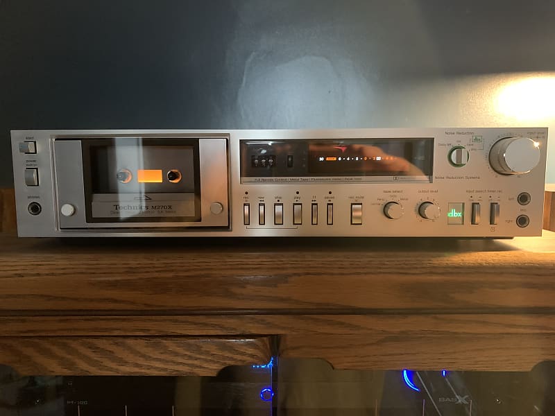 Vintage Technics RS-M270X Direct Drive Cassette Deck DBX