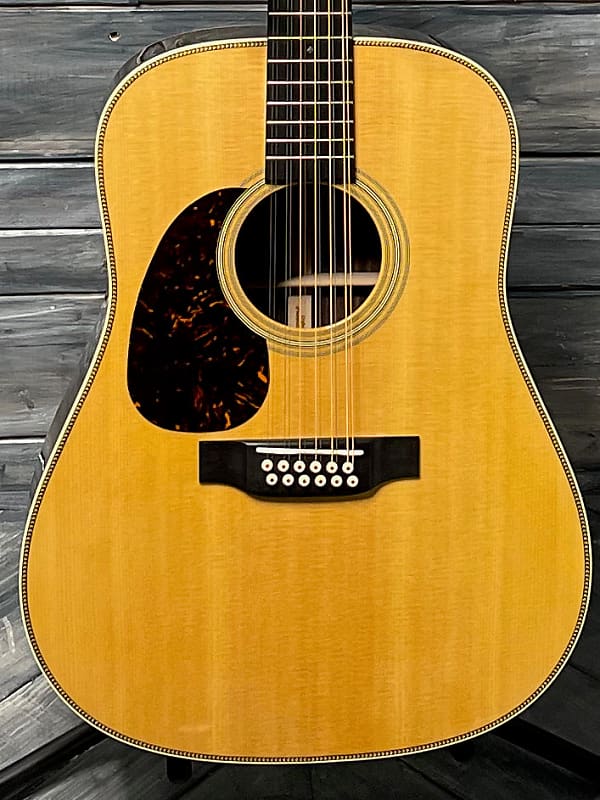Martin Left Handed HD-12-28 Standard Series 12 String | Reverb