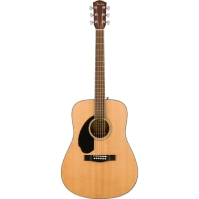 Fender CD-60S Dreadnought LH, Natural WN image 1