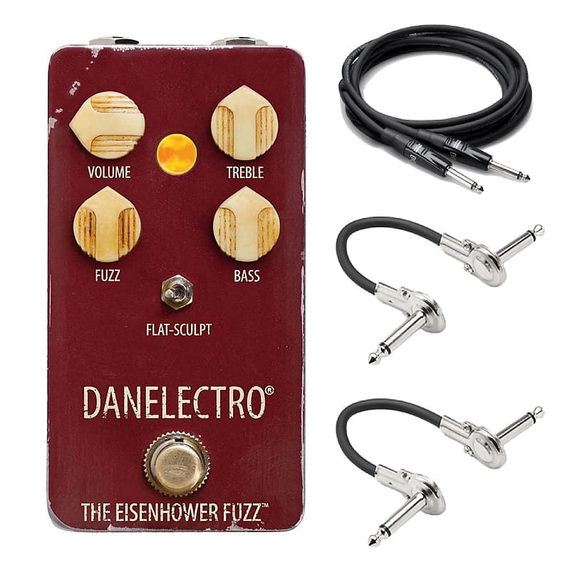 New Danelectro The Eisenhower Fuzz Guitar Effects Pedal