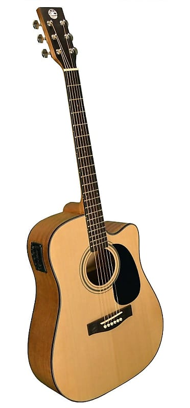 Revival  RG-10CE Dreadnaught Cutaway Spruce Top Mahogany 6-String Acoustic-Electric Guitar image 1