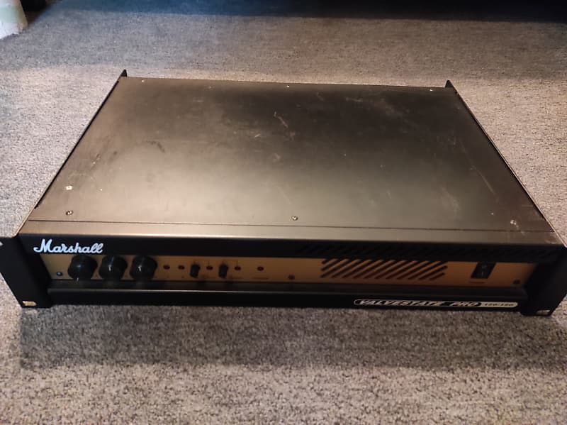 Marshall Valvestate Pro 120/120 1998 Black And Gold | Reverb