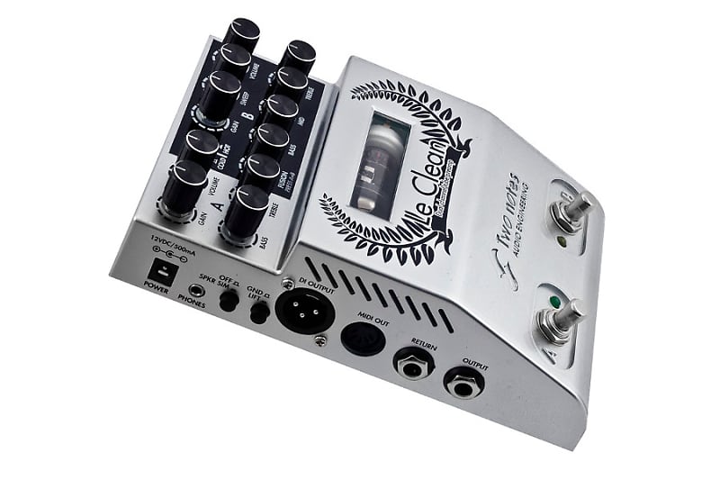 Two Notes LE CLEAN Dual Channel Tube Clean Preamp Pedal