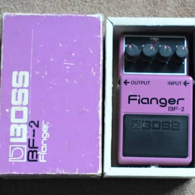 Boss BF-2 Flanger 1980-1984 (Black Label) Made In Japan