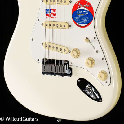Fender Jeff Beck Stratocaster Rosewood Fingerboard Olympic White (344) for sale
