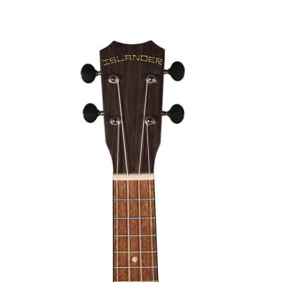 Islander Traditional soprano ukulele w/ spalted maple top image 4