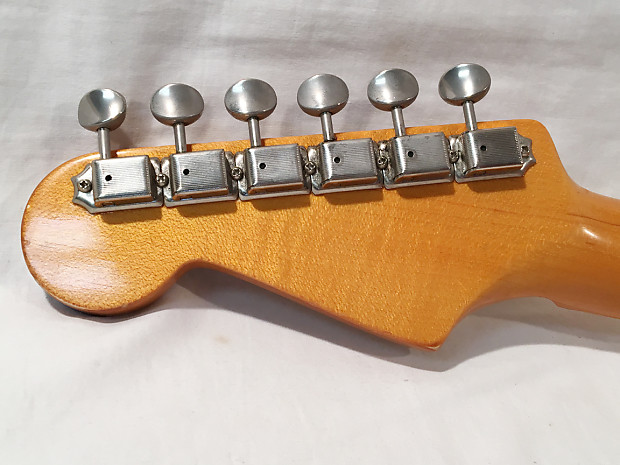 国産コンポーネントストラト　bradley 2005 Relic USA Fender Eric Johnson Quartersawn Flamed Maple