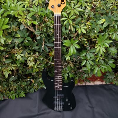 Charvel 1990's CHS4 4-String Electric Bass Black image 1