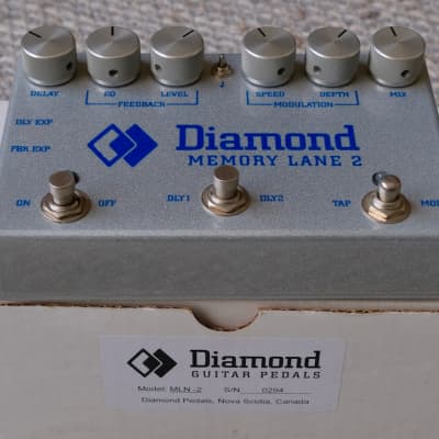 Diamond Guitar Pedal  Memory Lane 2 ディレイ USED Diamond Memory Lane 2 Analog Dual Delay Pedal