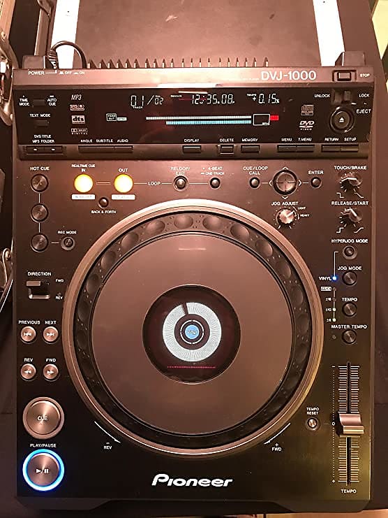 Pioneer DVJ-1000 DVD turntable (for VJs, glitch, etc)