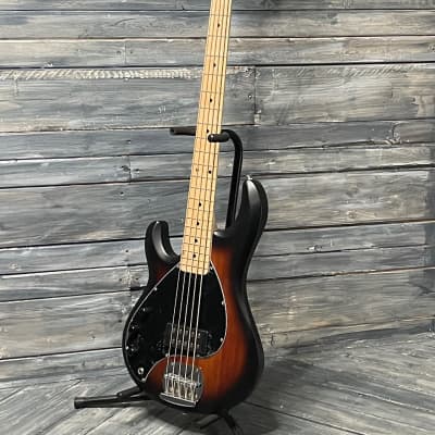 Sterling by Music Man Left Handed StingRay Ray 5 5 String Electric Bass- Satin Sunburst image 4
