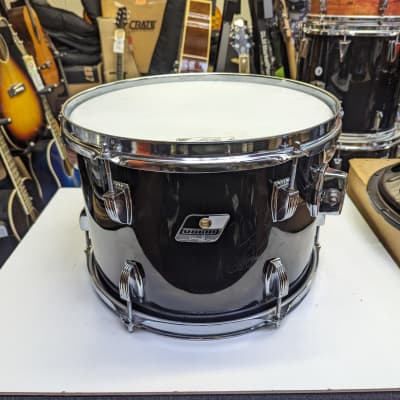 1980s Ludwig USA Rocker Black Wrap 9 X 13" Tom - Looks Really Good - Sounds Excellent! image 1