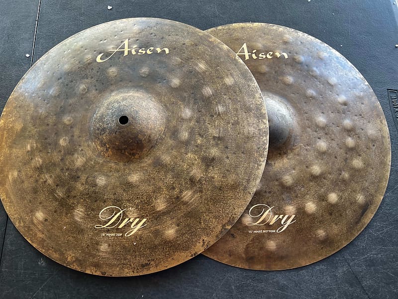 Aisen 15" Dry HiHats (Pair) Raw Reverb