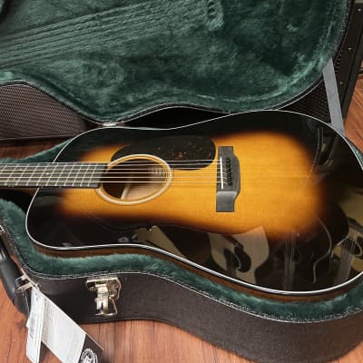 Martin Standard Series D-18 Acoustic Guitar 2023- 1935 Sunburst finish  w/Hard Case. New! image 21
