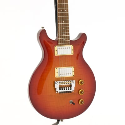 Hamer USA Studio Electric Guitar, Cherry Sunburst, 1996 Model with Rare Schaller 456 Bridge image 2