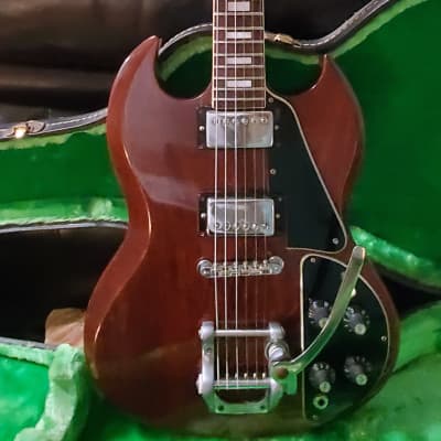 1970/71 Gibson Sg Deluxe 100% Original Walnut image 1