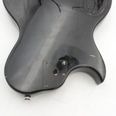 LP Style Black AANJ Solid Electric Guitar Body image 10