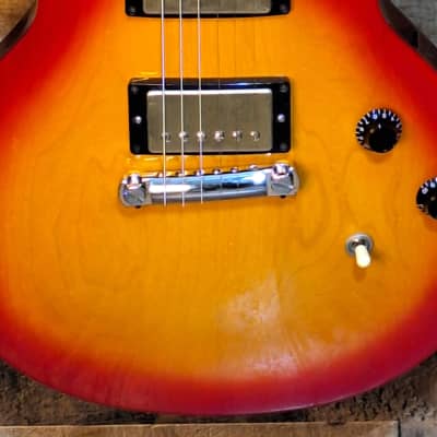 1997 Gibson Les Paul Studio DC - Cherry Burst - W/ Hardshell Case image 4