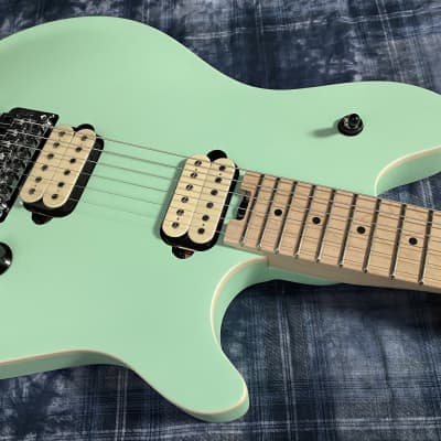 NEW ! 2023 EVH Wolfgang Special with Floyd Rose - Satin Surf Green - Authorized Dealer - In-Stock!! 7.2lbs Sku 030702 image 2