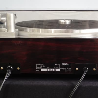 Denon DP-47F Vintage Fully Automatic Direct Drive Vinyl Turntable - 100V image 17